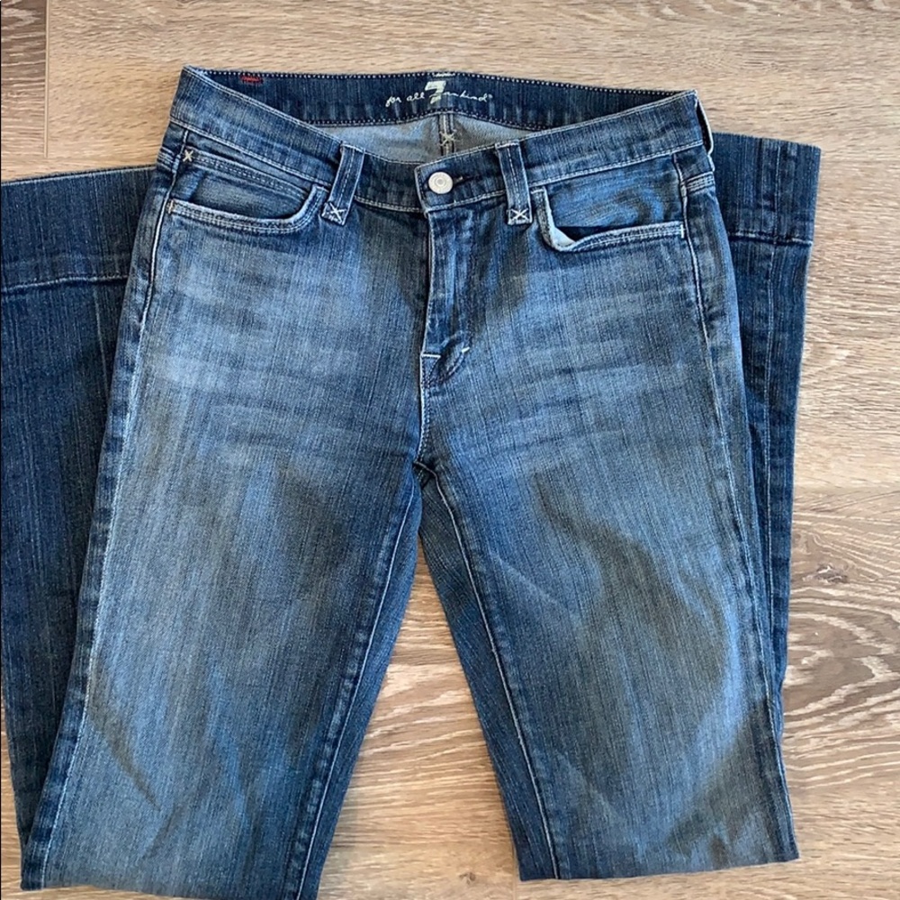 Seven jeans with a cool hem